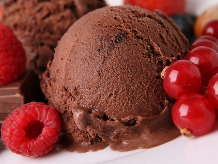 SORBET AU CHOCOLAT