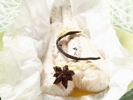 COLIN EN PAPILLOTE A LA VANILLE