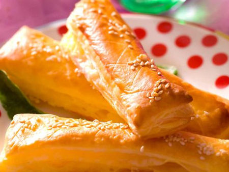 Allumettes au fromage (pour le petit déjeuner)