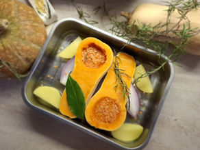 Vellutata zucca e lenticchie rosse