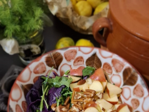 Insalata autunnale di cavolo viola