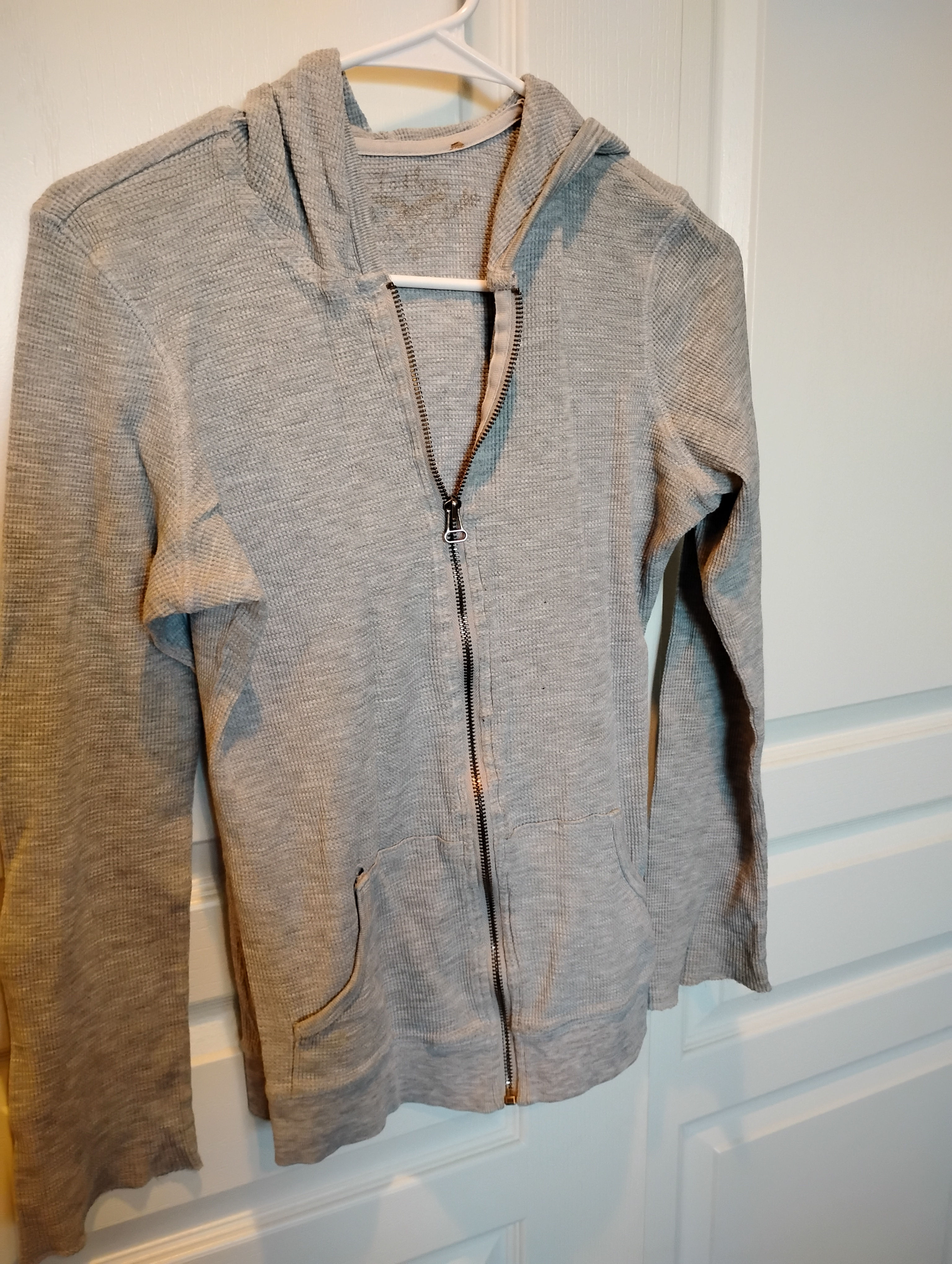 Grey Zip-Up