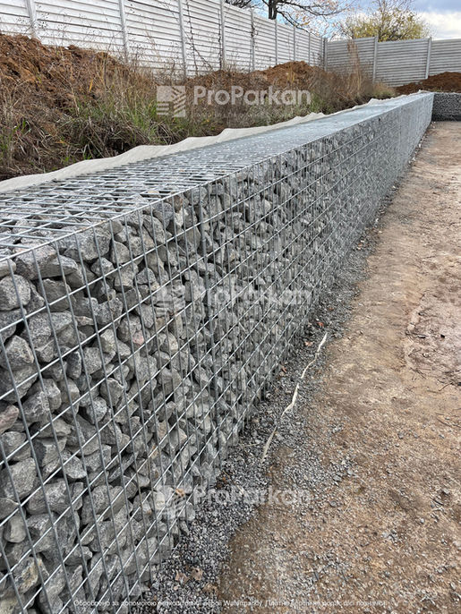 габіон подпорная стена