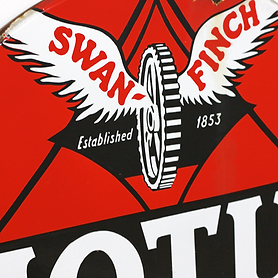Swan Finch Motul Sign