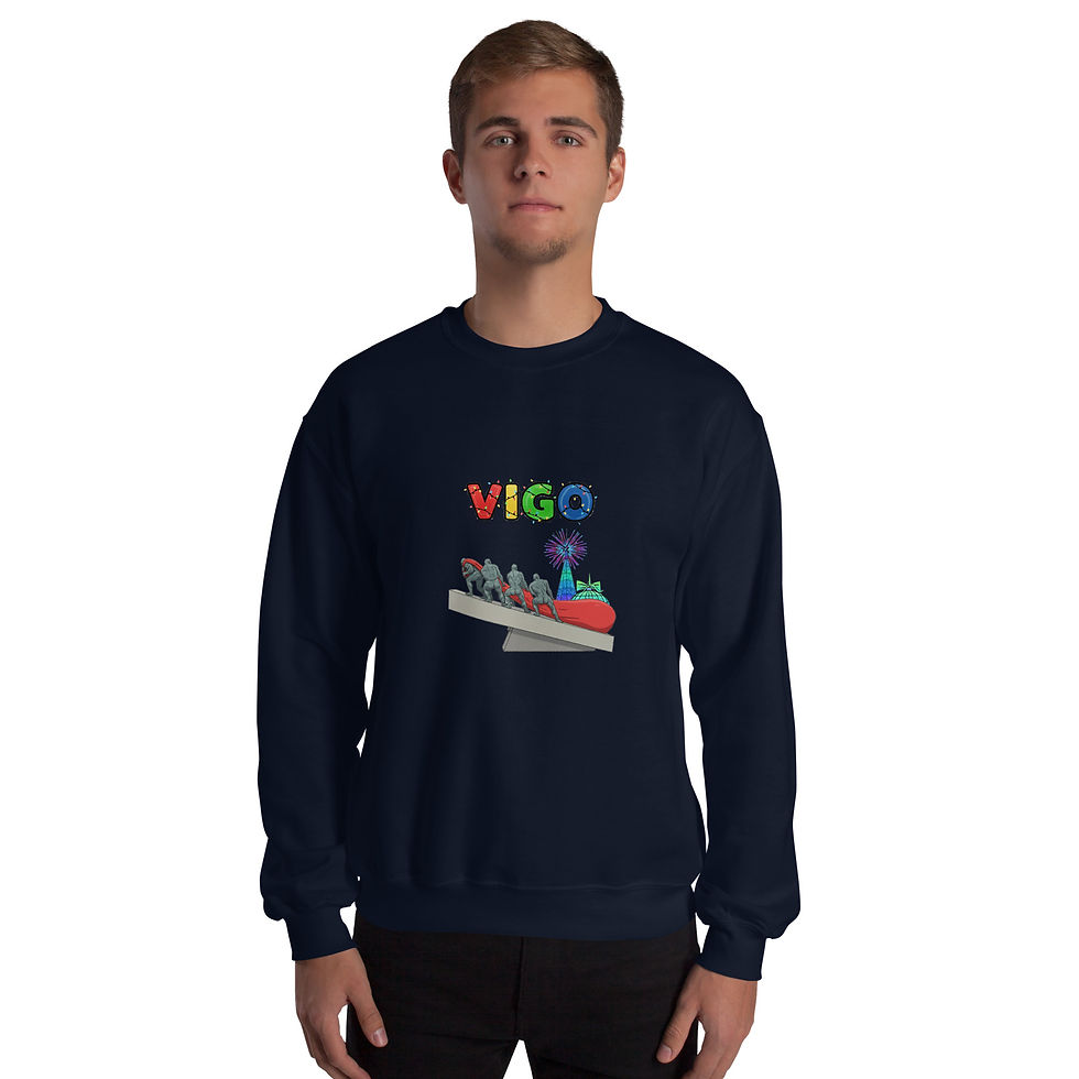 Miniatura: Sudadera unisex Rederos navidad de Vigo