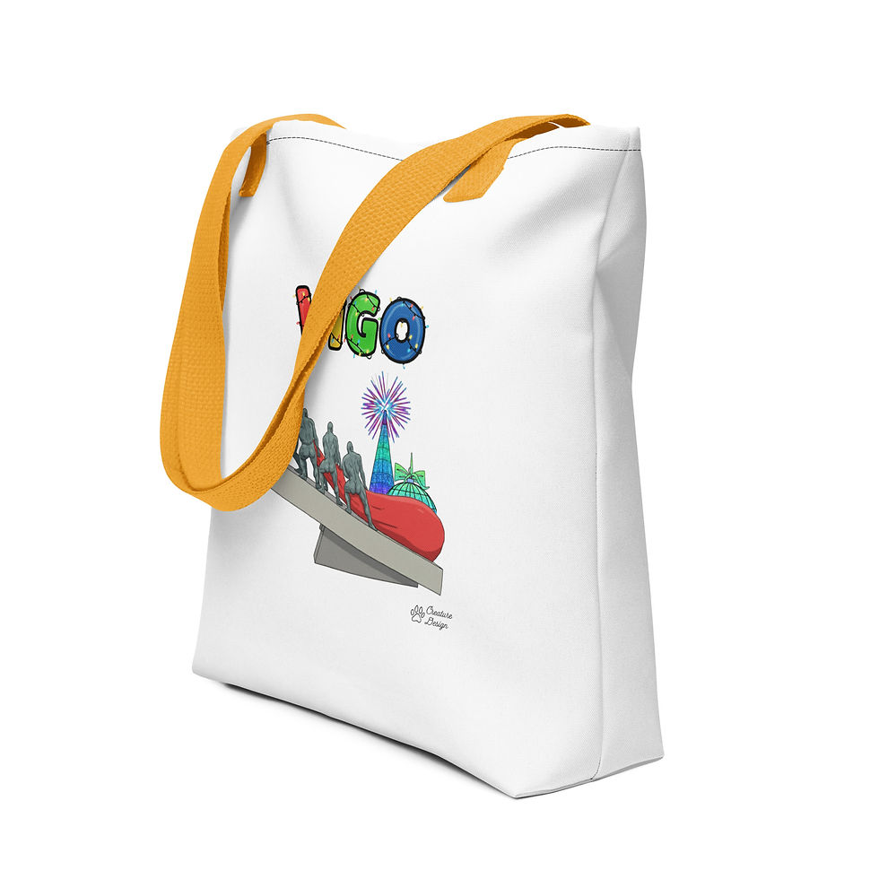 Miniatura: Bolso de tela Rederos navidad de Vigo