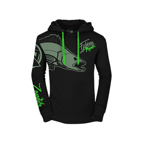 Angel Hoodie HotSpot Design Sweatshirt Fishing Mania Zander Angler Pulli
