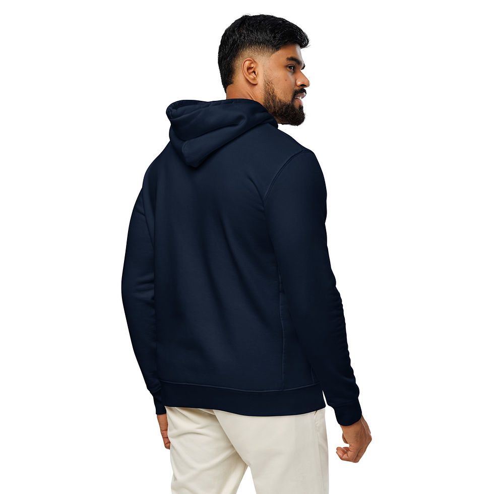 Thumbnail: Embroidered "100 REP Fitness" Essential Organic Cotton Hoodie