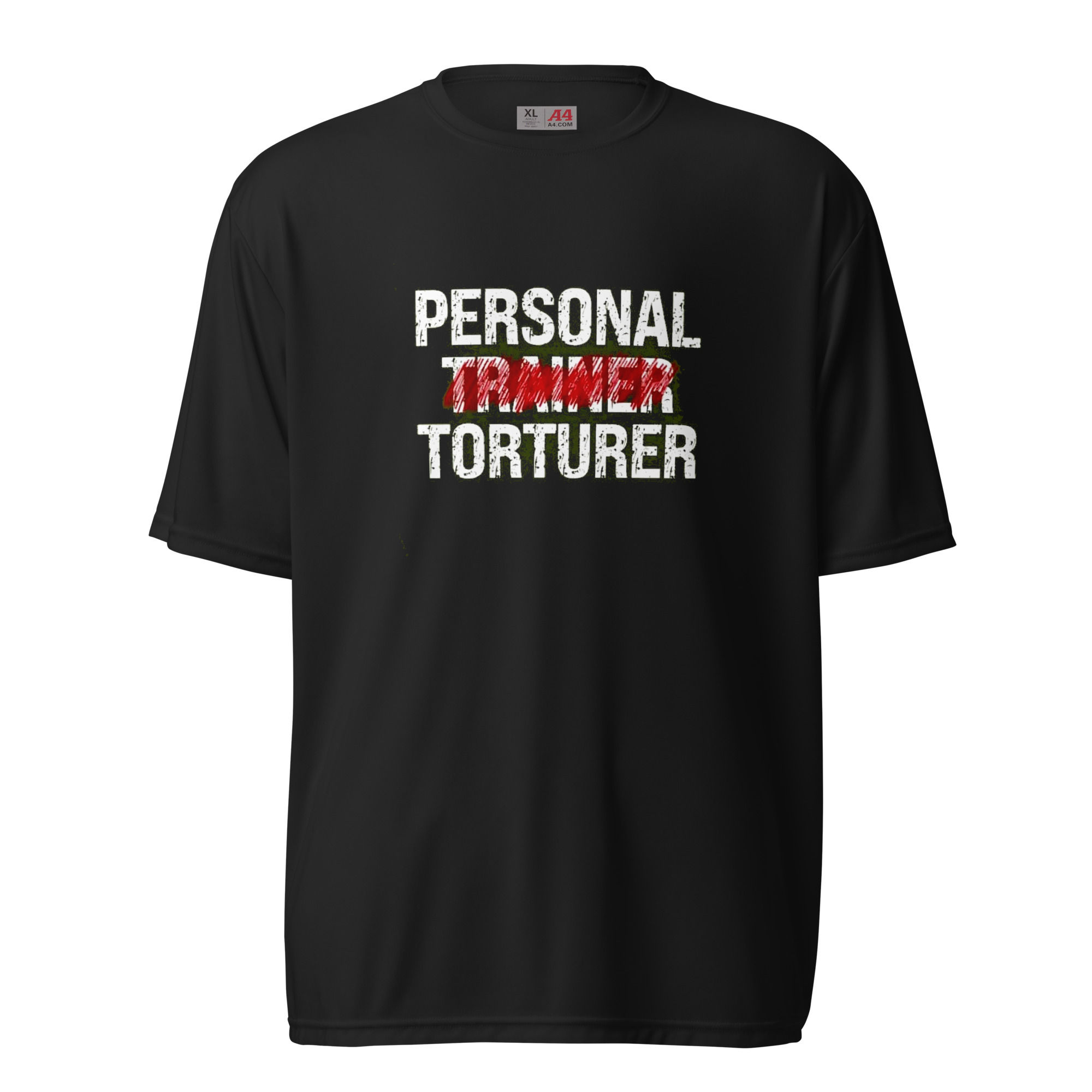 Personal Trainer Torturer T-Shirt – Funny Fitness Graphic Tee (unisex)