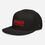 Thumbnail: Conquer Snapback Hat – Embroidered Black & Red Flat Bill Cap 