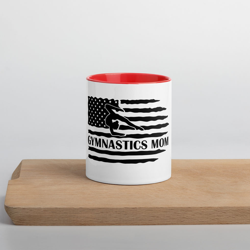 Thumbnail: GYMNASTICS MOM Flag Mug 