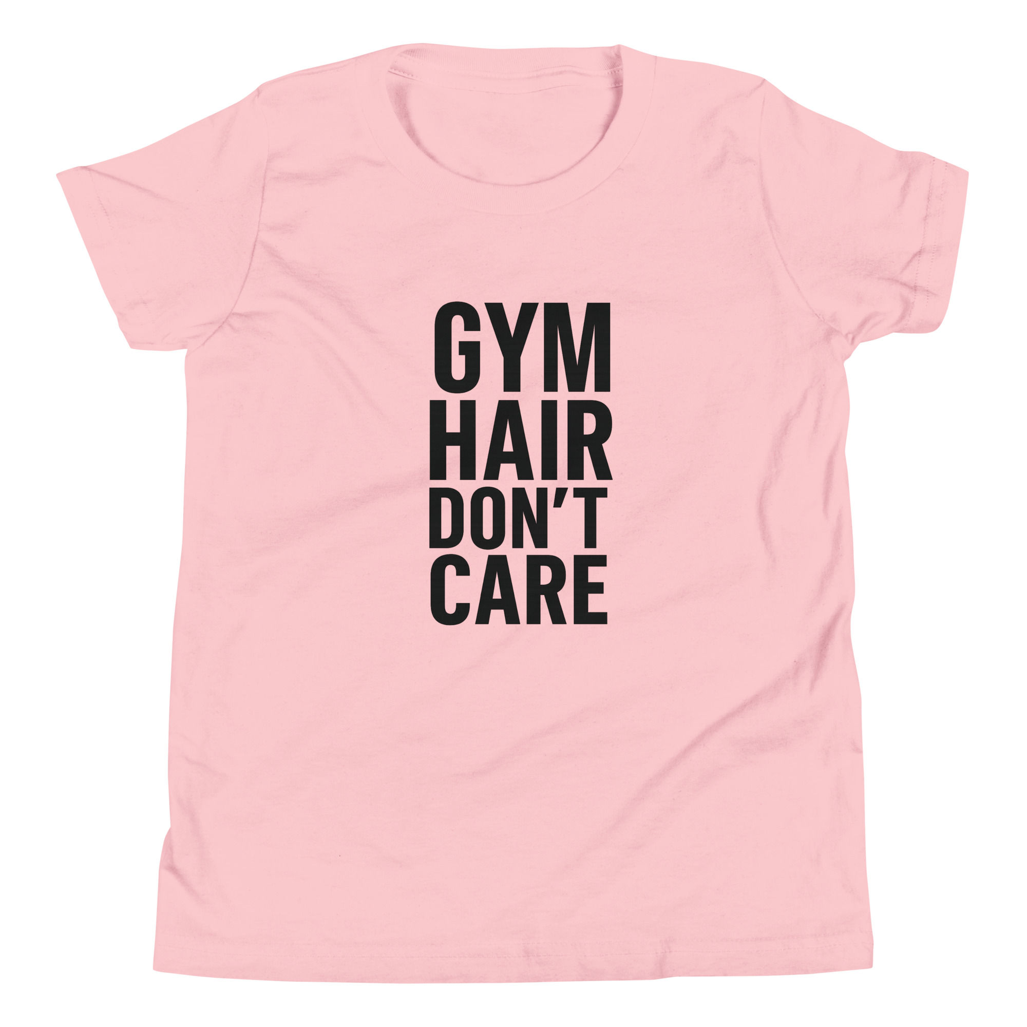 Gym Hair Don’t Care | Youth Short Sleeve T-Shirt
