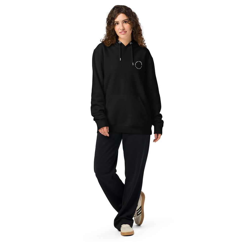 Thumbnail: Embroidered "100 REP Fitness" Essential Organic Cotton Hoodie