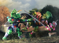 541 - Saurozoic Warriors Episode 1 - Triax Skiver and the Ceratopsian Guard (FB)