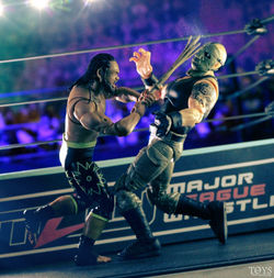 May 13, 2022 - MLW Fusion 150 - Jacob Fatu vs Mads Krule Krügger in a Weapons of Mass Dest