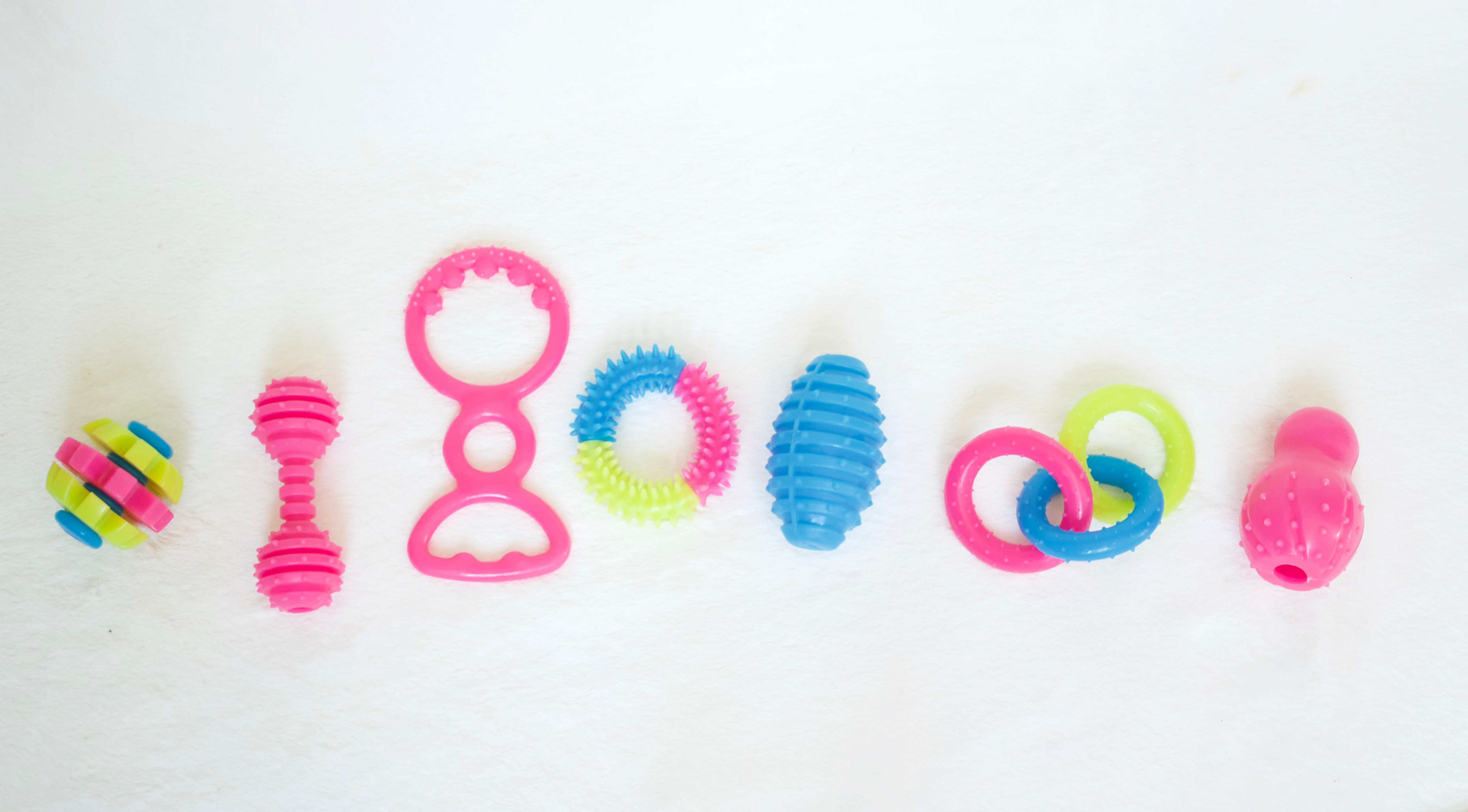 RUBBER PIG CHEW TOY