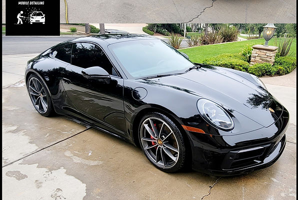 BLACK PORSCHE