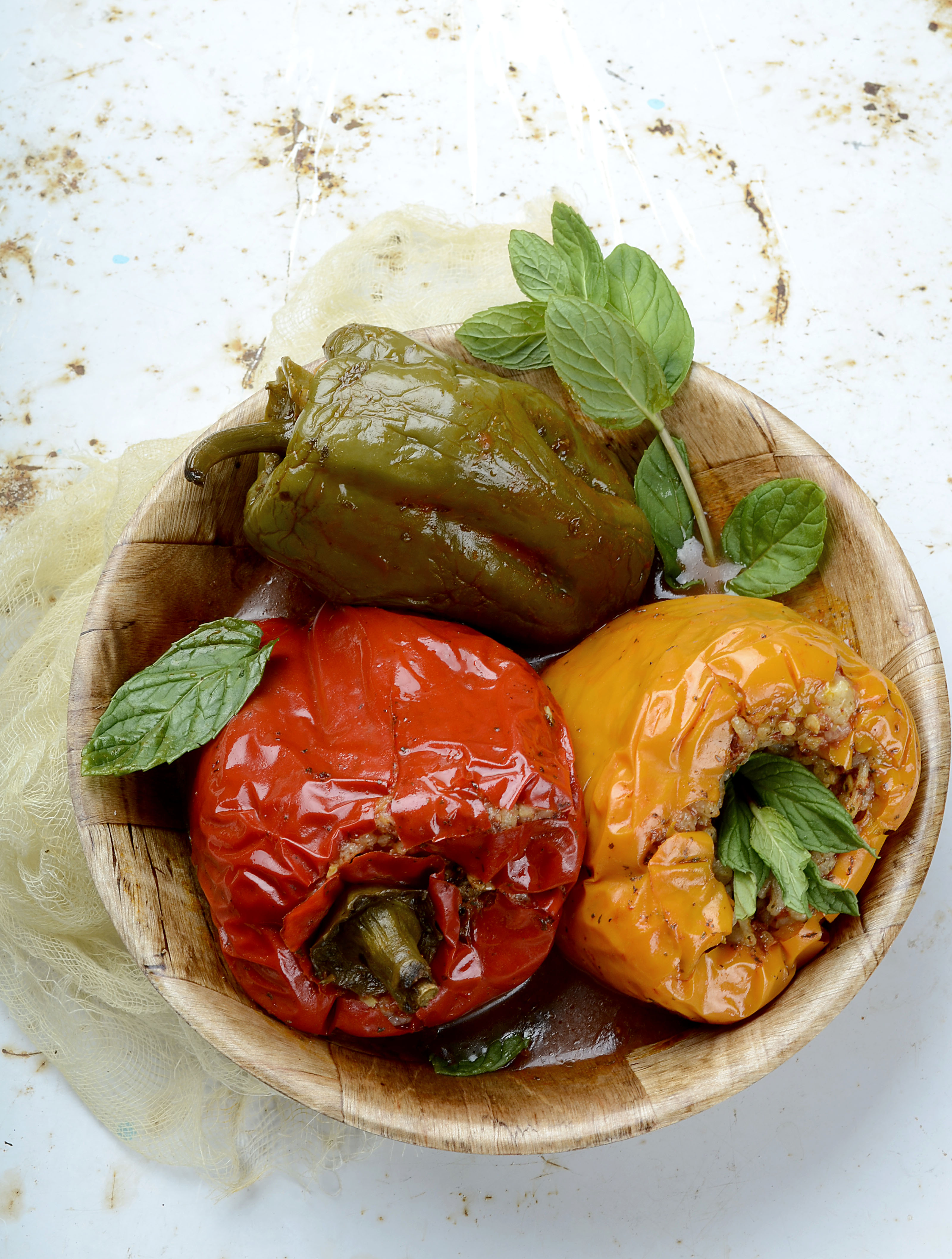 Arranged Food and Objects