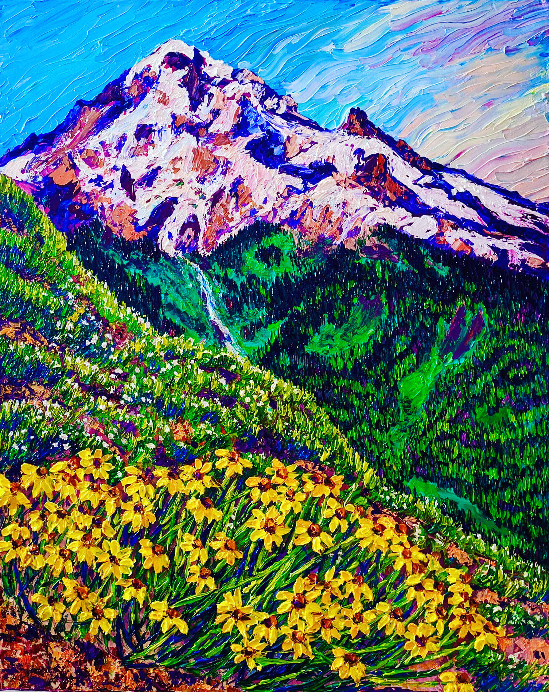 "Sunshine Blooms" Fine Art Print