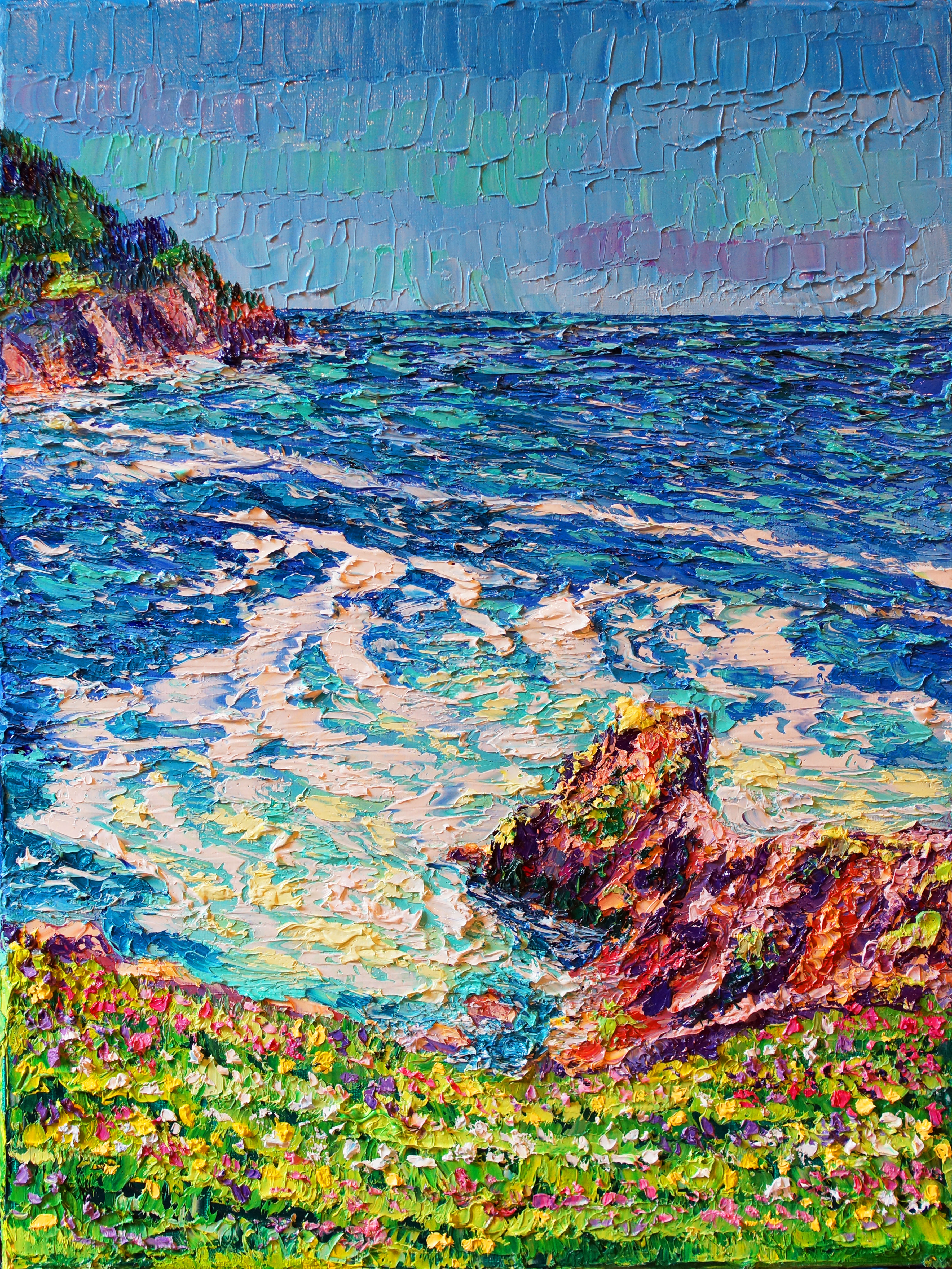 "Hikes At Cape Falcon" Fine Art Print