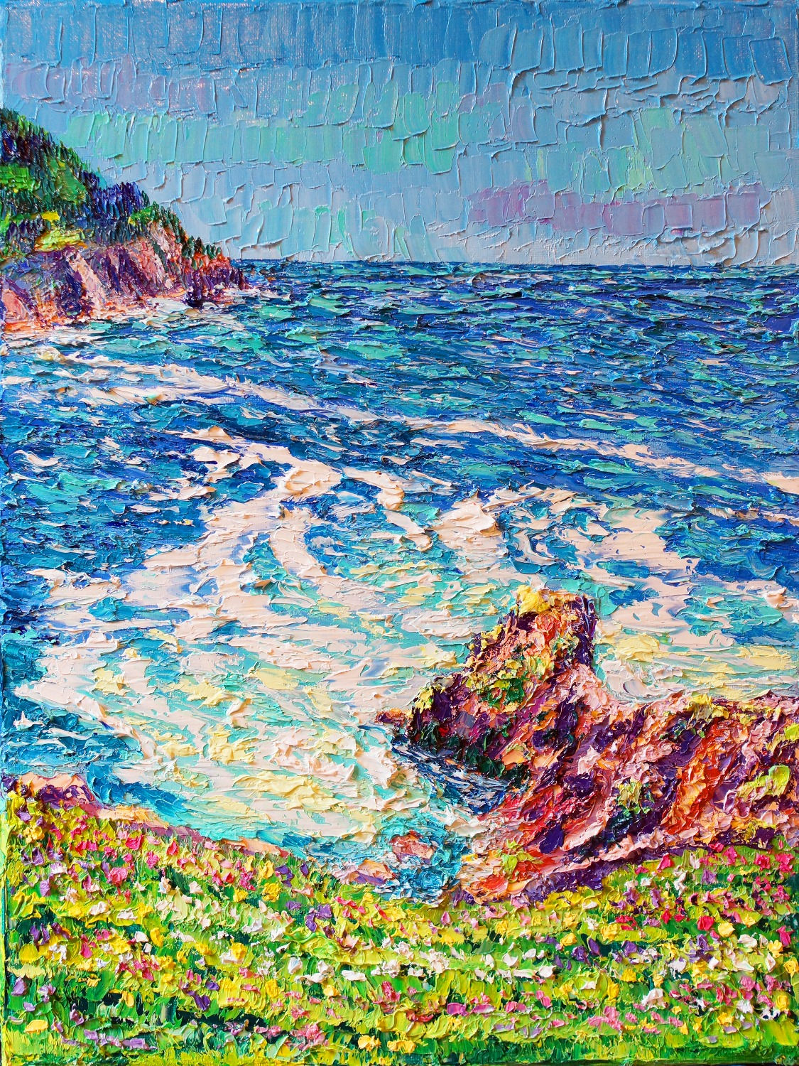 "Hikes at Cape Falcon" Fine Art Print