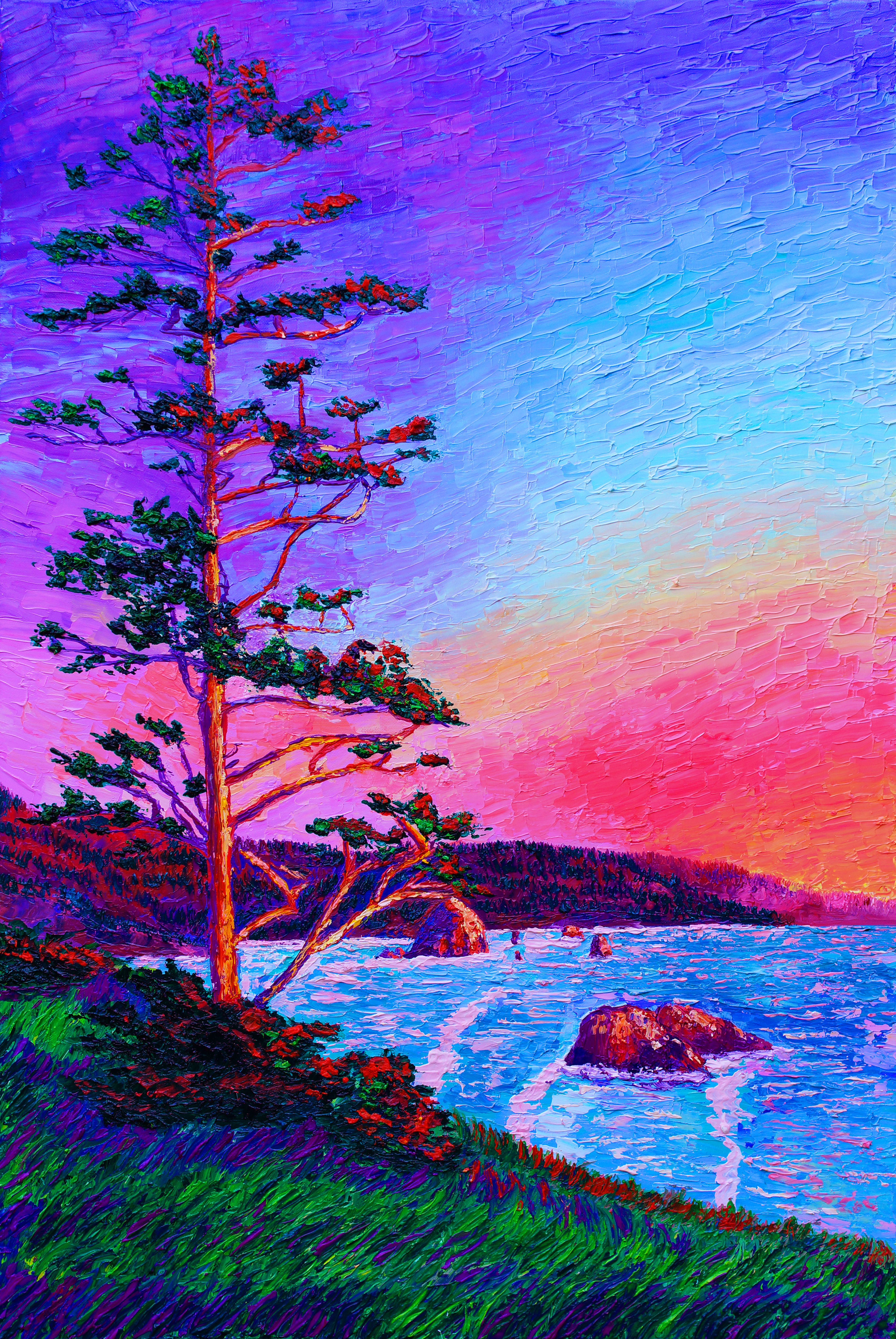 "Summer Glow at Ecola" Fine Art Print