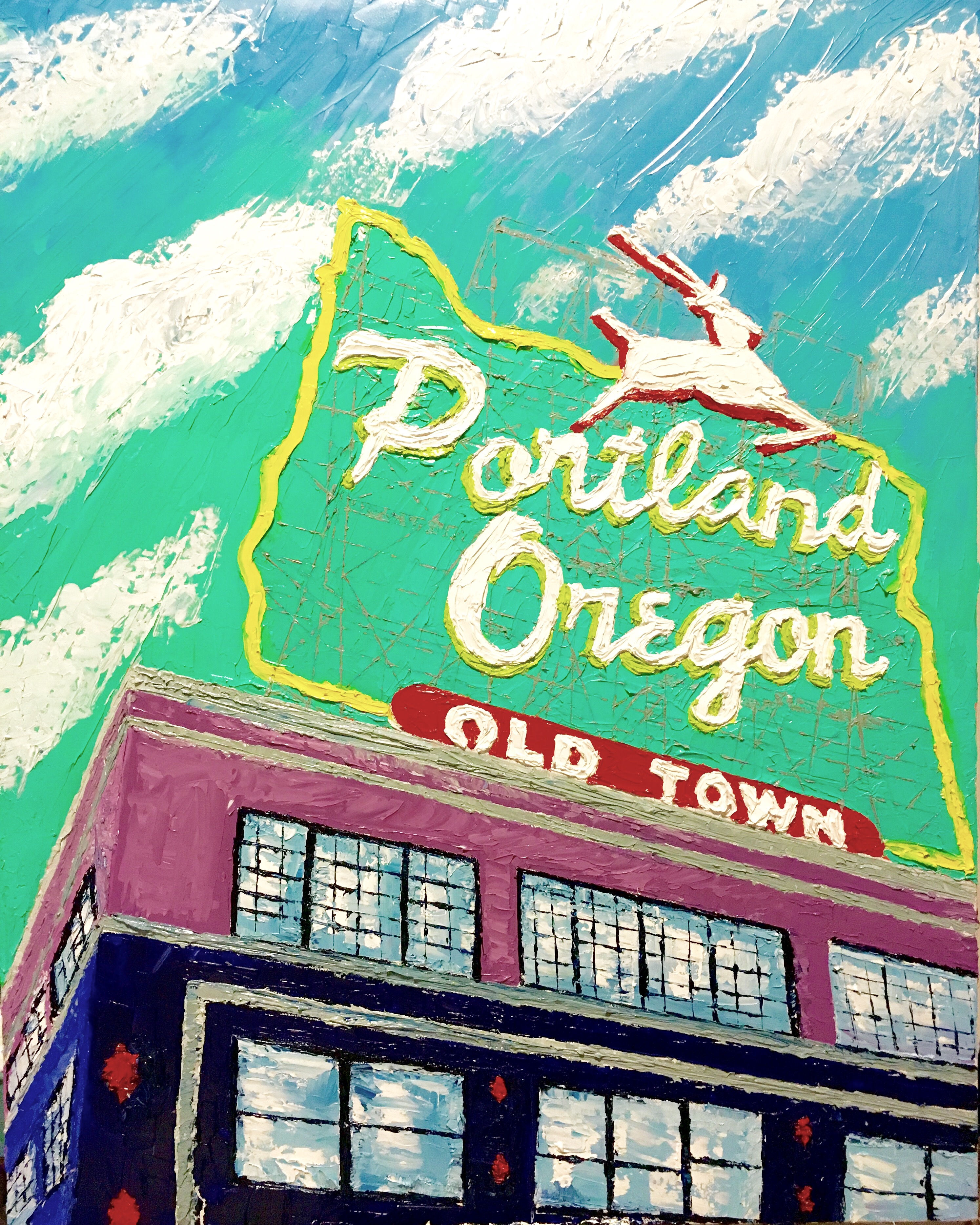 "Made in Oregon"Fine Art Print