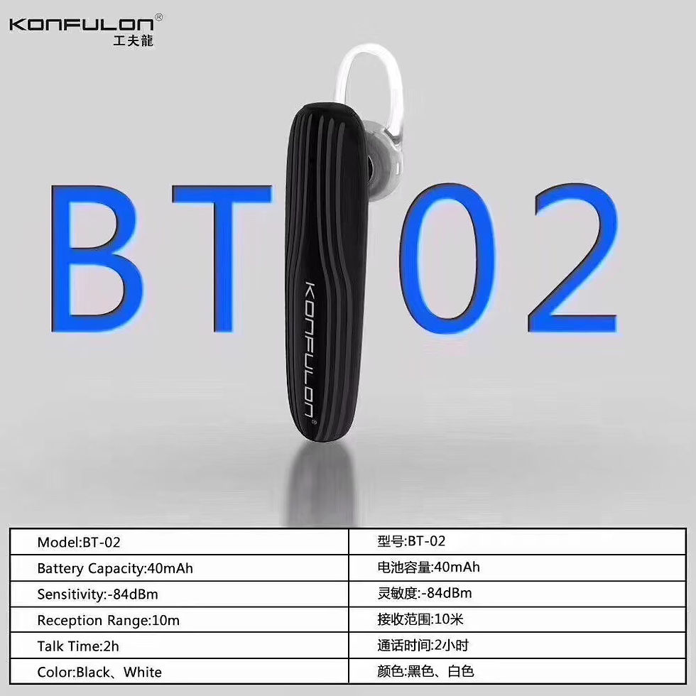 Thumbnail: KFL BT-02 Bluetooth Headset