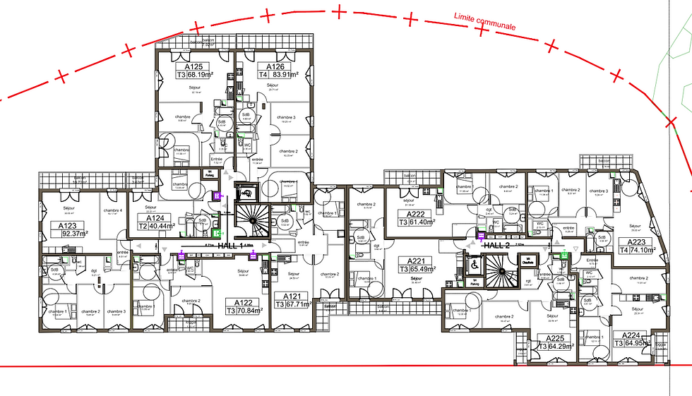 Stains_Plan Etage courant