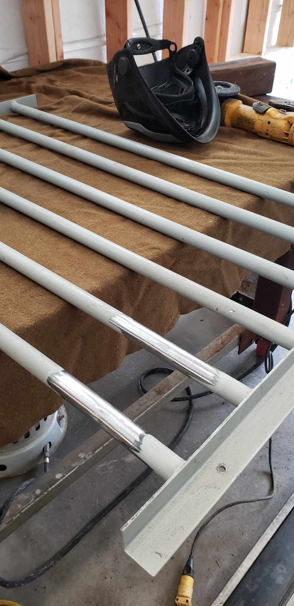 Repaired Window Bars
