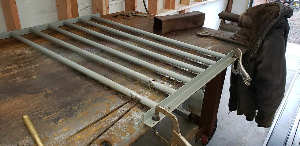 Damaged Window Bars