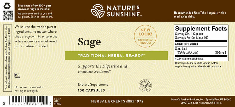 Thumbnail: Sage (100 caps)