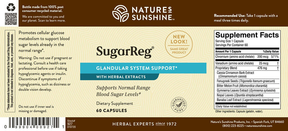 Thumbnail: SugarReg (60 caps)