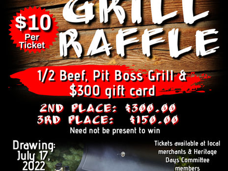Remus Heritage Days Beef & Grill Raffle