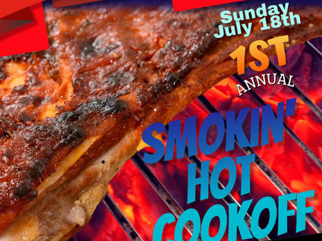 Heritage Days Smokin' Hot Cookoff- July 18th, 2021