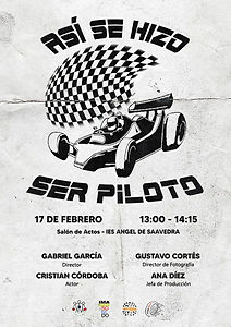 cartel DEFINITIVO asi se hizo ser piloto