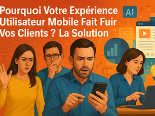 # Pourquoi Votre Expérience Utilisateur Mobile Fait Fuir Vos Clients ? La Solution ## Introduction ## Pourquoi l’expérience utilisateur mobile est cruciale aujourd’hui ### L’évolution des usages numériques ### Mobile-first : une exigence SEO et UX ### Différences entre UX mobile et desktop ## Les erreurs fréquentes qui nuisent à l’expérience utilisateur mobile ### Temps de chargement trop long ### Navigation confuse ou surchargée ### Design non adapté aux petits écrans ### Interactions tactiles mal pensées ## Comprendre le comportement des utilisateurs mobiles ### Sessions courtes et multitâches ### Utilisation en déplacement ### Importance de la simplicité et de la rapidité ## Comment améliorer l’expérience utilisateur mobile ### Adopter un design responsive ou mobile-first ### Optimiser les appels à l’action (CTA) ### Utiliser les gestes natifs (swipe, tap, pinch) ### Réduire la charge cognitive ### Tester avec des utilisateurs réels ## Mesurer et ajuster en continu votre UX mobile #