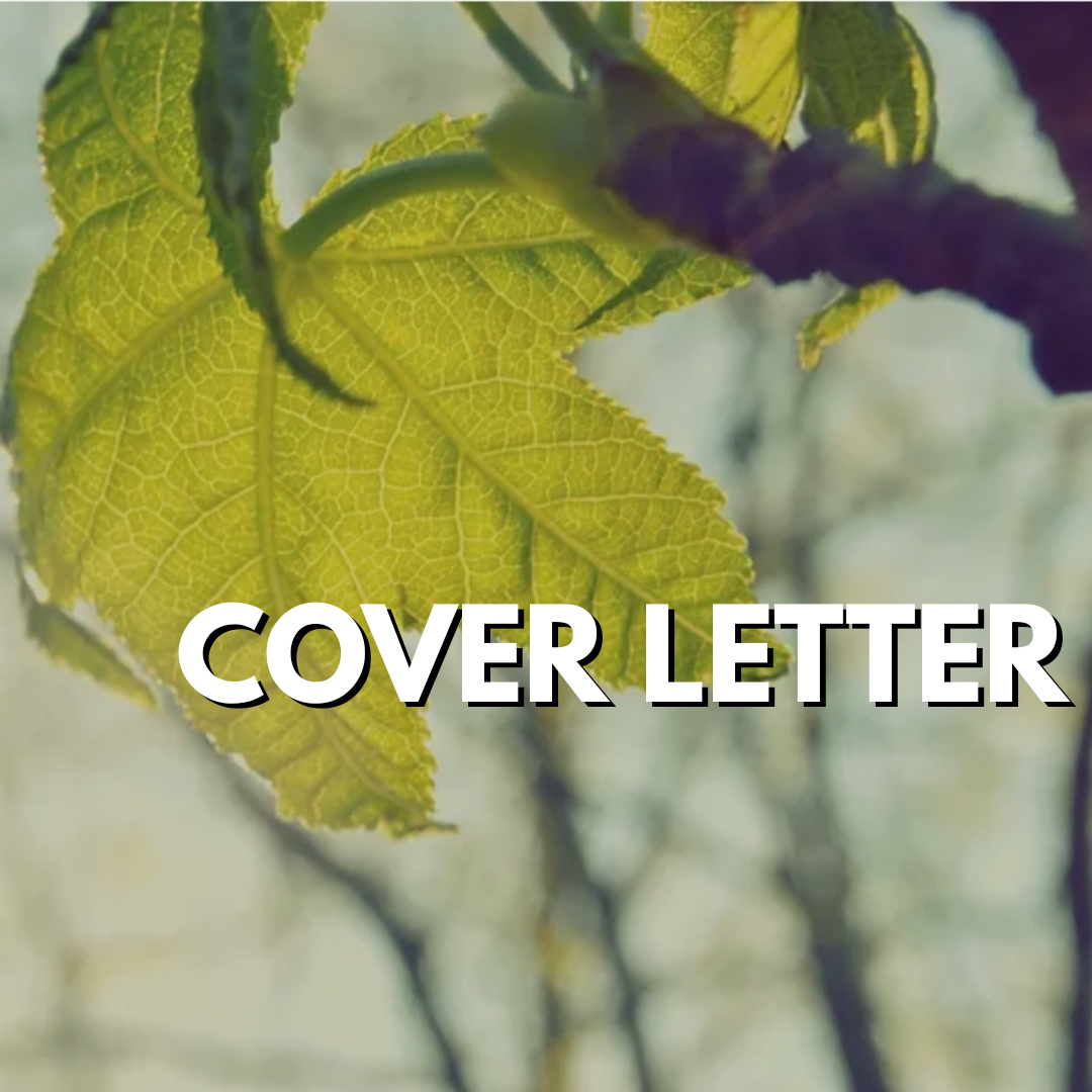 Cover Letter