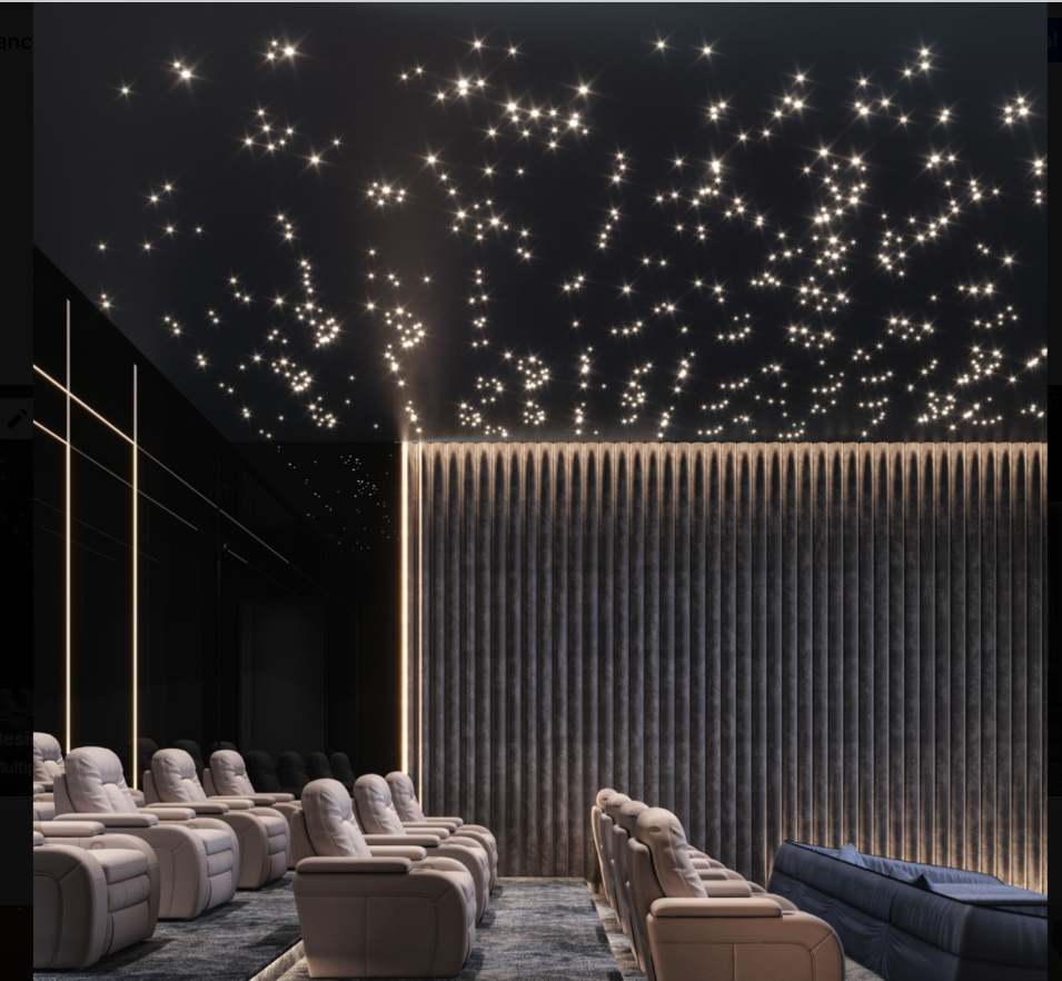Ergonomic tiered home theater recliners with plush cushioning, luxury stadium-style cinema seating i
