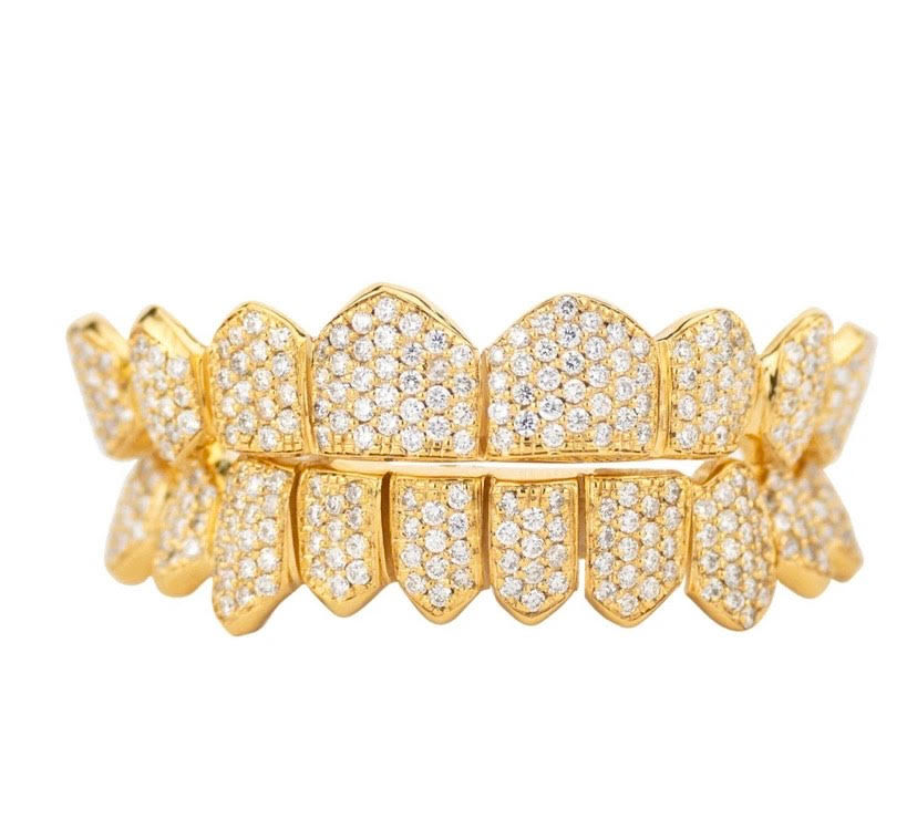 Custom SI Diamond Grillz Essential Grillz