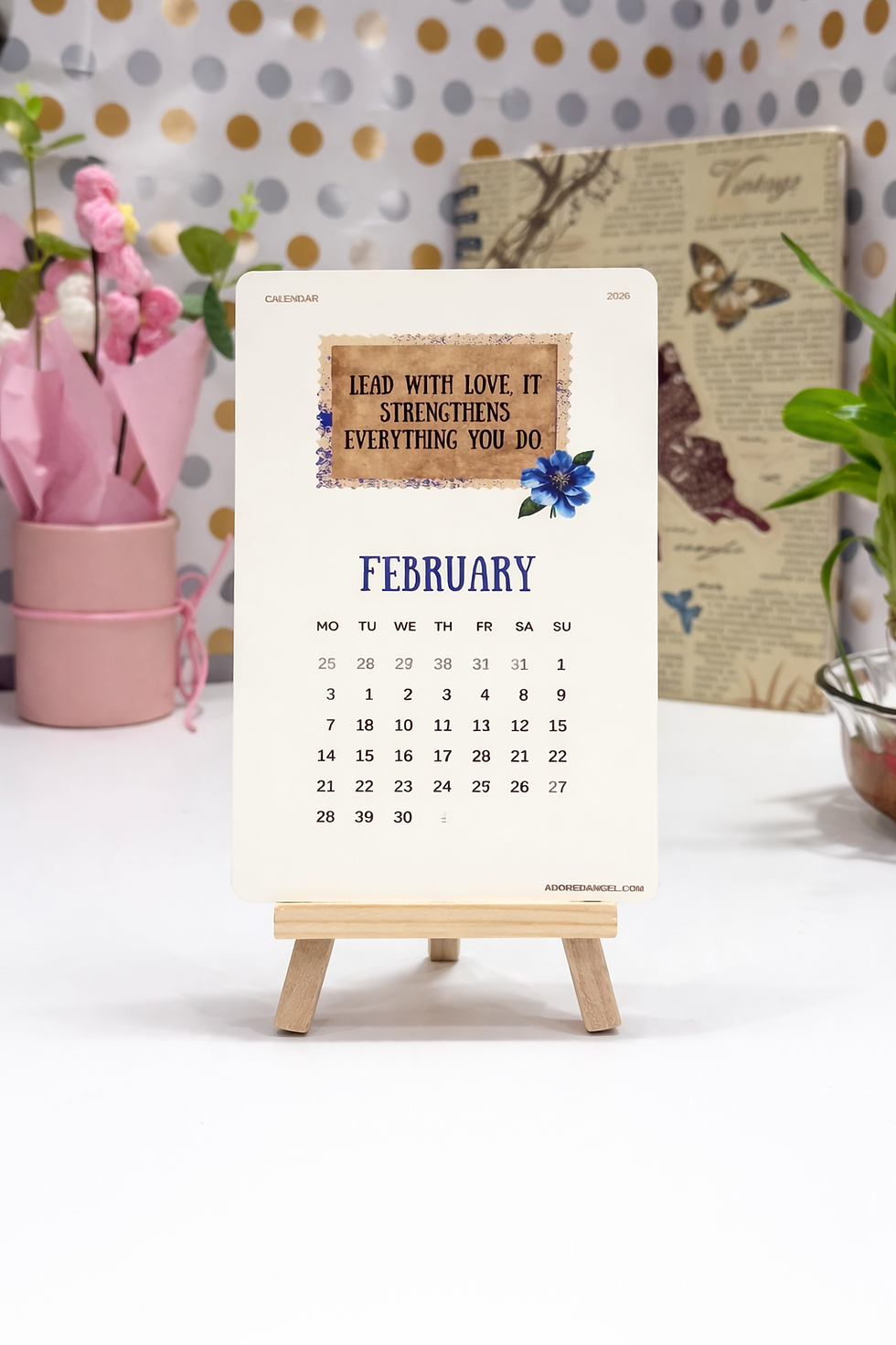 Thumbnail: Calendar(Vintage Theme)