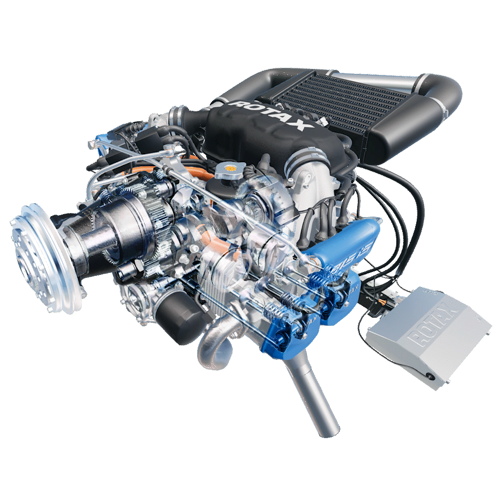 Gif of Rotax aircraft