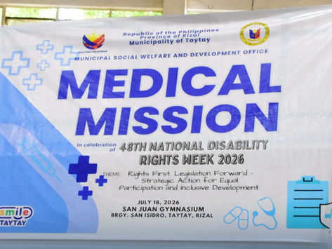 Taytay Medical Mission Empowers PWDs During National Disability Rights Week 2026