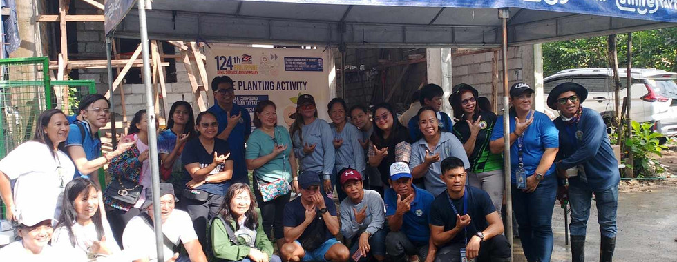 124th Philippine Civil Service Anniversary Tree Planting Activity