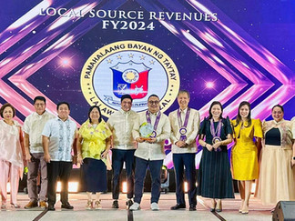 Taytay Recognized as 6th Place in Local Source Revenue Collections for FY 2024