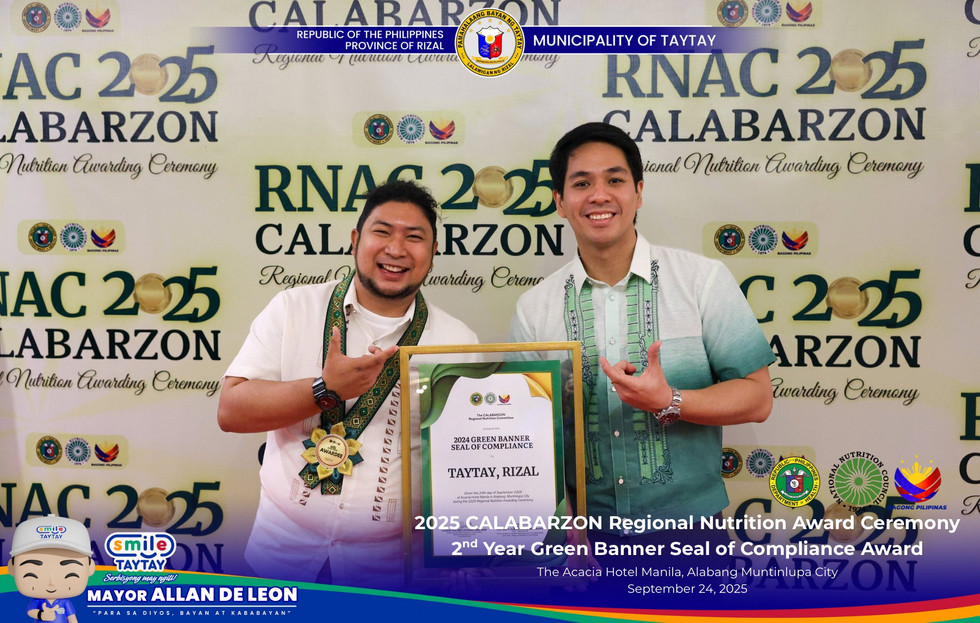 2nd Year Green Banner Seal of Compliance (GBSC) Awarding Ceremony.