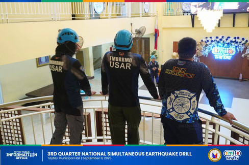3rd Quarter National Simultaneous Earthquake Drill