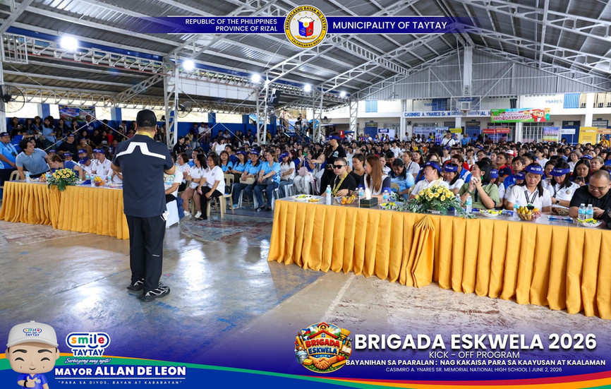 Taytay's Brigada Eskwela 2026