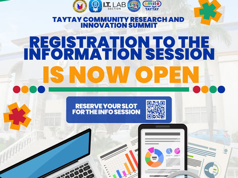 Taytay Community Research and Innovation Summit (TCRIS) 2026