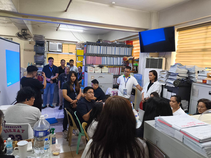 BLGF's System Integration Testing for the Real Property Information System (RPIS) to LGU Taytay, Rizal.